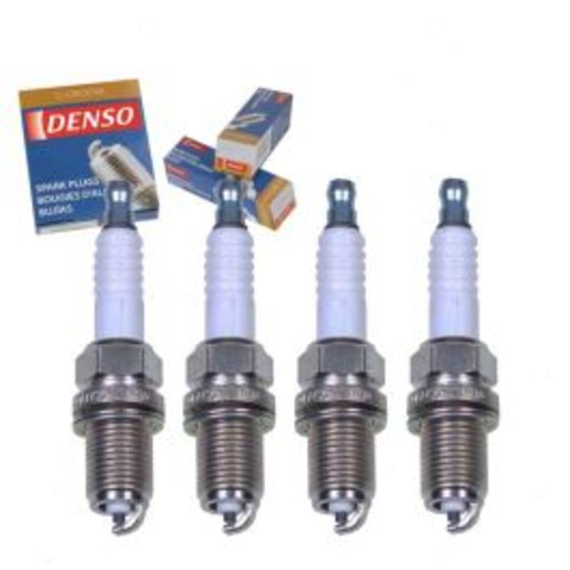 4 pc DENSO Standard U-Groove Spark Plugs for 2010-2015 Audi A4 Quattro 2.0L L4