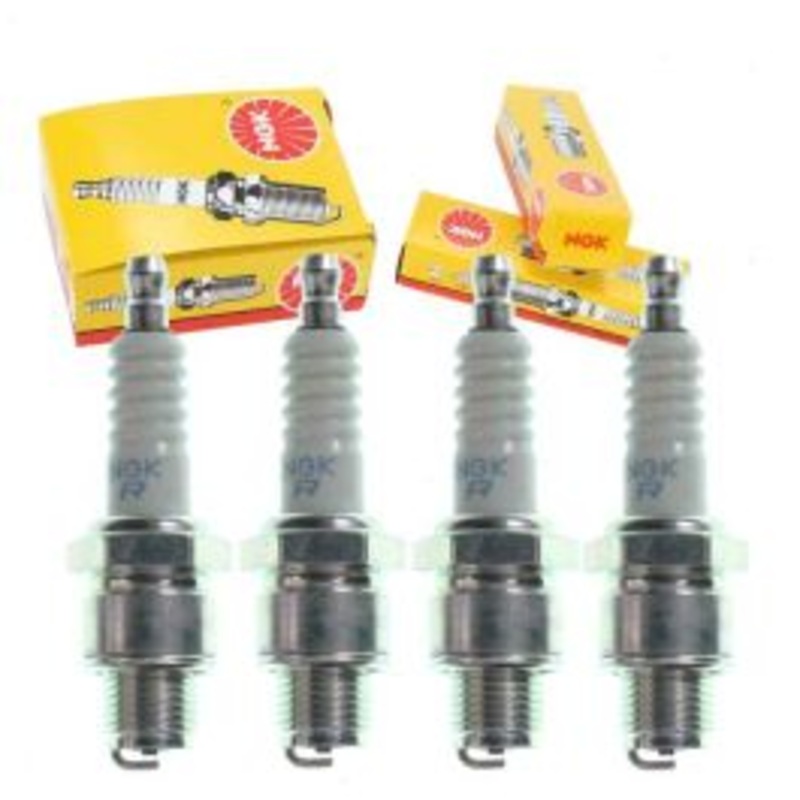 4 pc NGK Standard Spark Plugs for 1973-1974 Volkswagen Thing 1.6L H4
