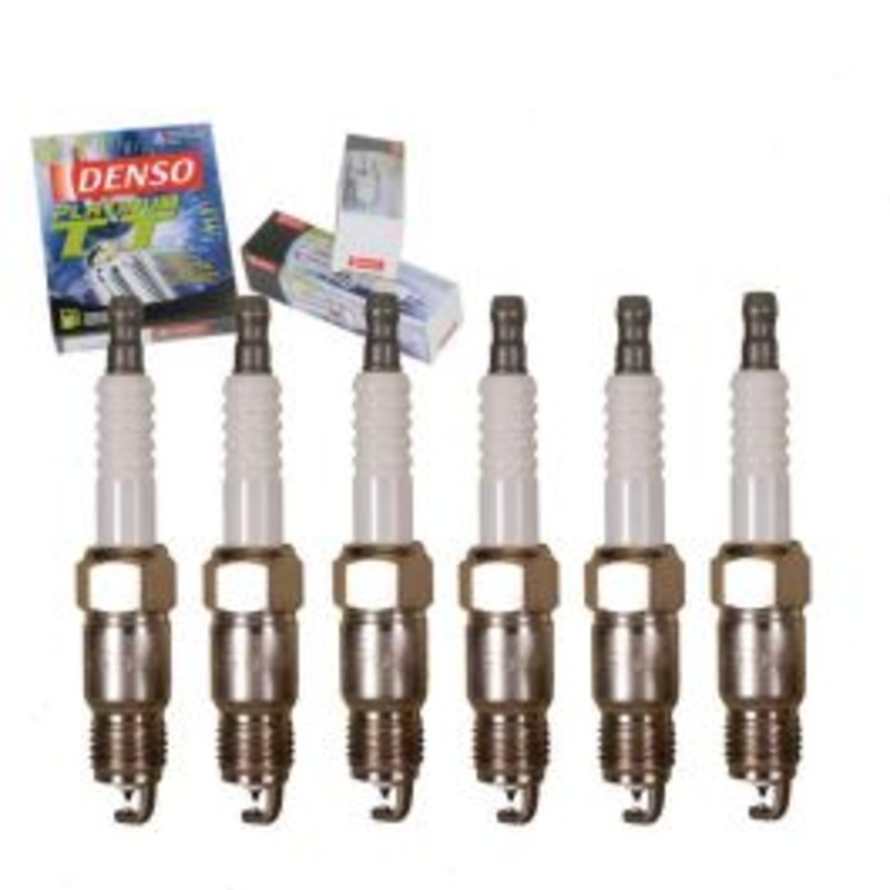 6 pc DENSO Platinum TT Spark Plugs for 1984-1985 Chevrolet Citation II 2.8L V6