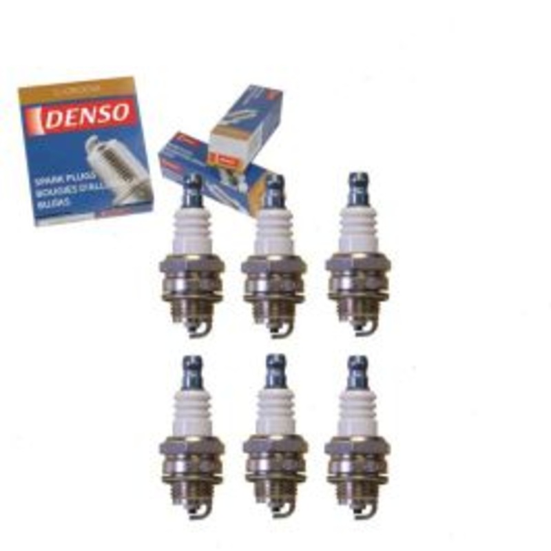 6 pc DENSO Standard U-Groove 6043 W22MPR-U Spark Plugs