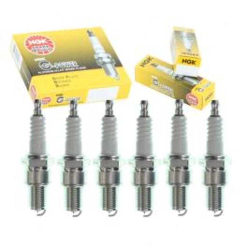 6 pc NGK G-Power Spark Plugs for 1962-1966 Jaguar Mark X 3.8L 4.2L L6