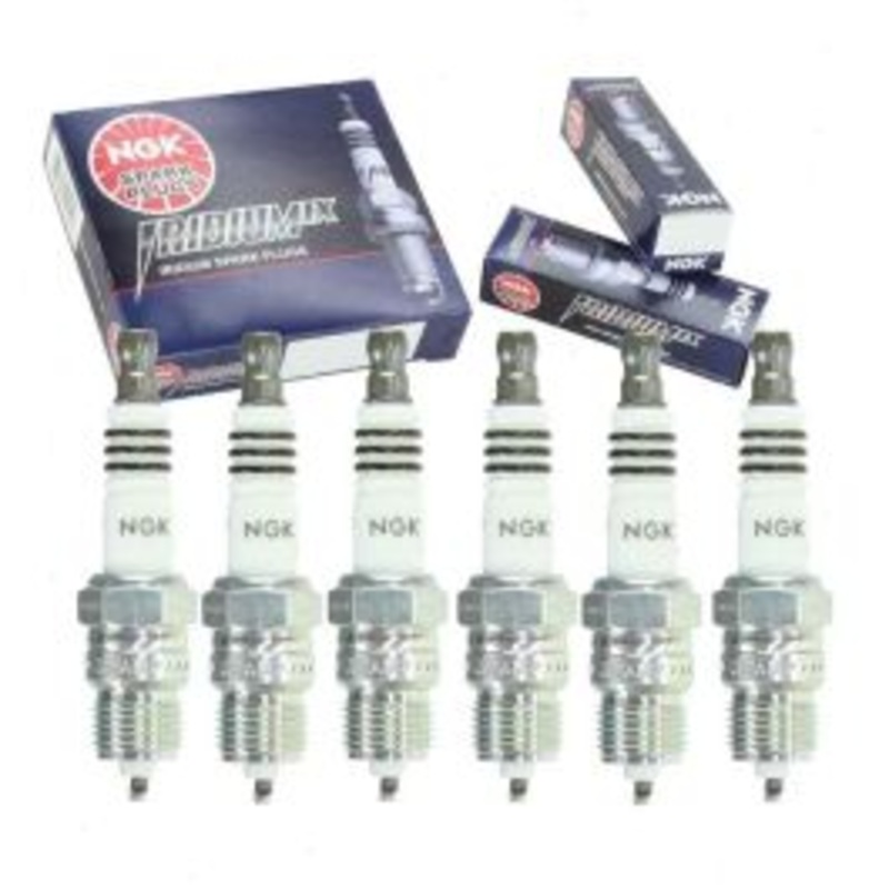 6 pc NGK Iridium IX Spark Plugs for 1985-1995 Chevrolet G20 4.3L V6