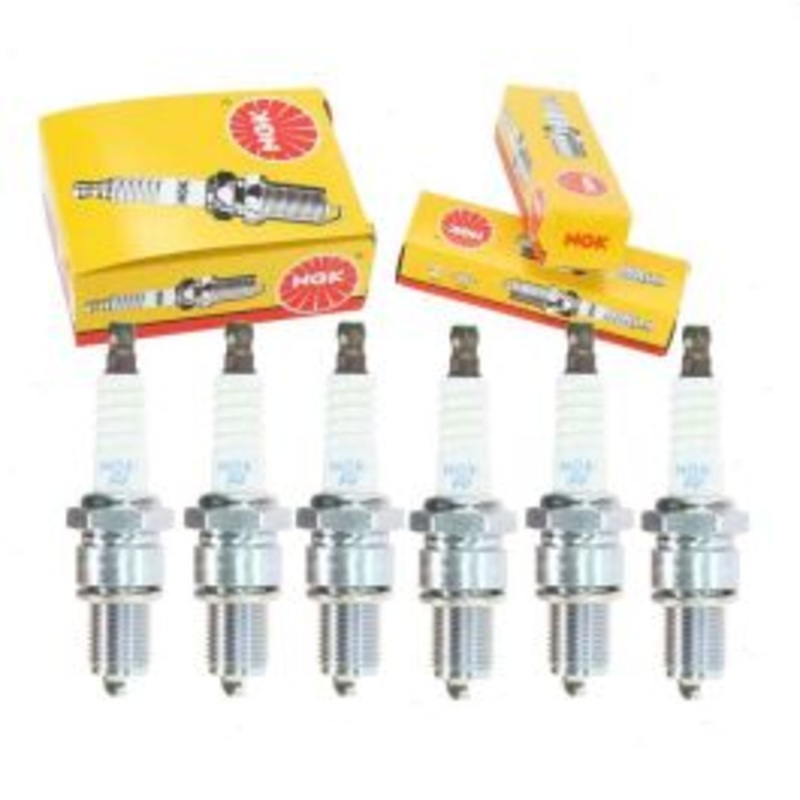 6 pc NGK Standard Spark Plugs for 1964-1969 Chevrolet G10 Van 3.2L 3.8L 4.1L L6