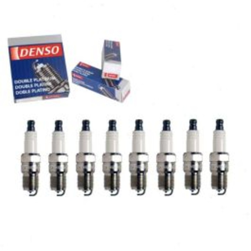 8 pc DENSO Double Platinum Spark Plugs for 2004-2005 Ford E-250 Super Duty 5.4L V8