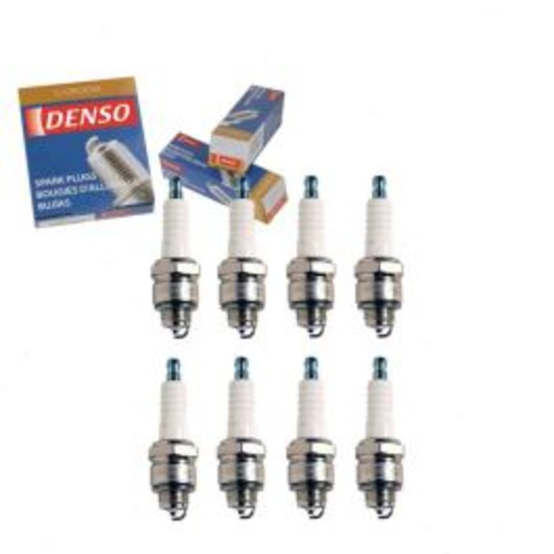 8 pc DENSO Standard U-Groove Spark Plugs for 1955-1958 Chevrolet Truck 4.3L 5.7L V8