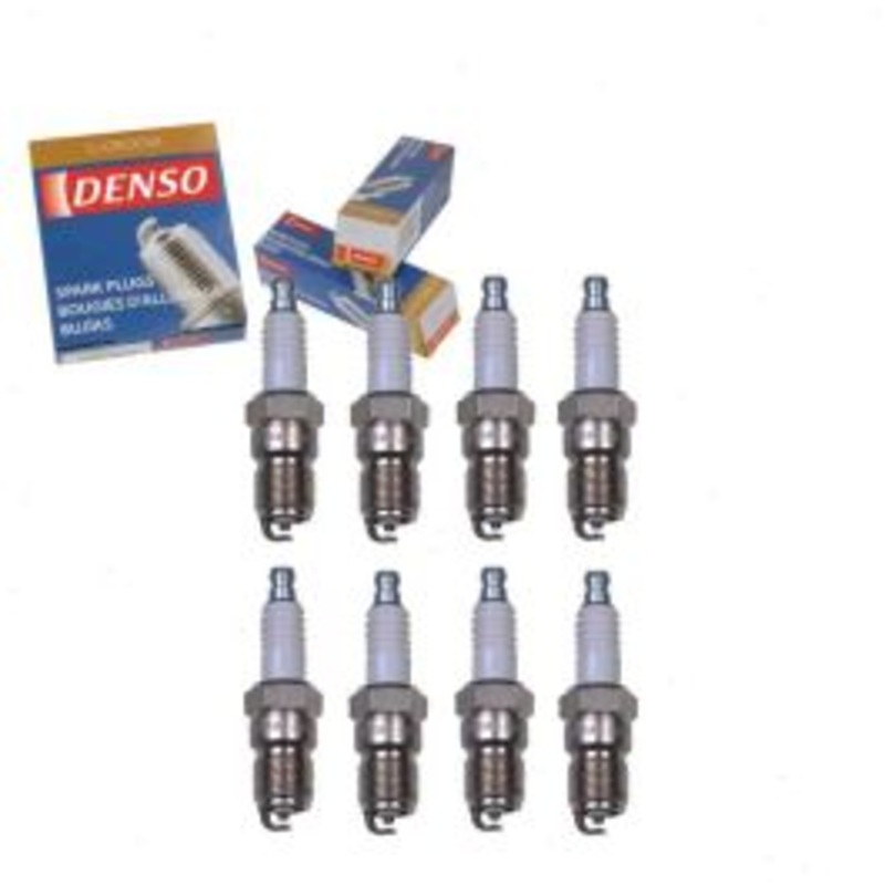 8 pc DENSO Standard U-Groove Spark Plugs for 1982-2004 Cadillac Seville 4.1L 4.5L 4.6L 4.9L V8