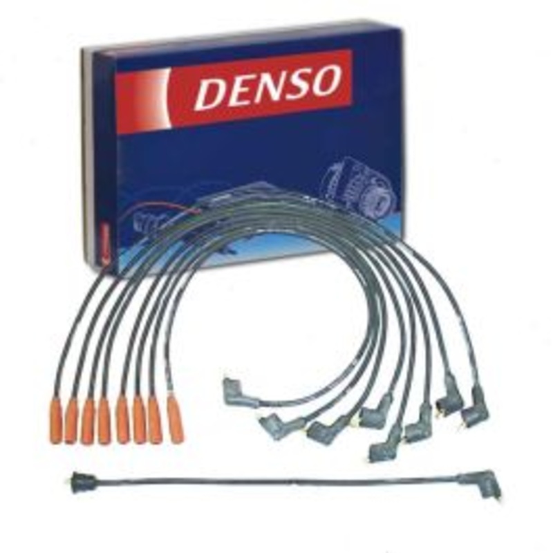 DENSO Spark Plug Wire Set for 1963 Ford 300