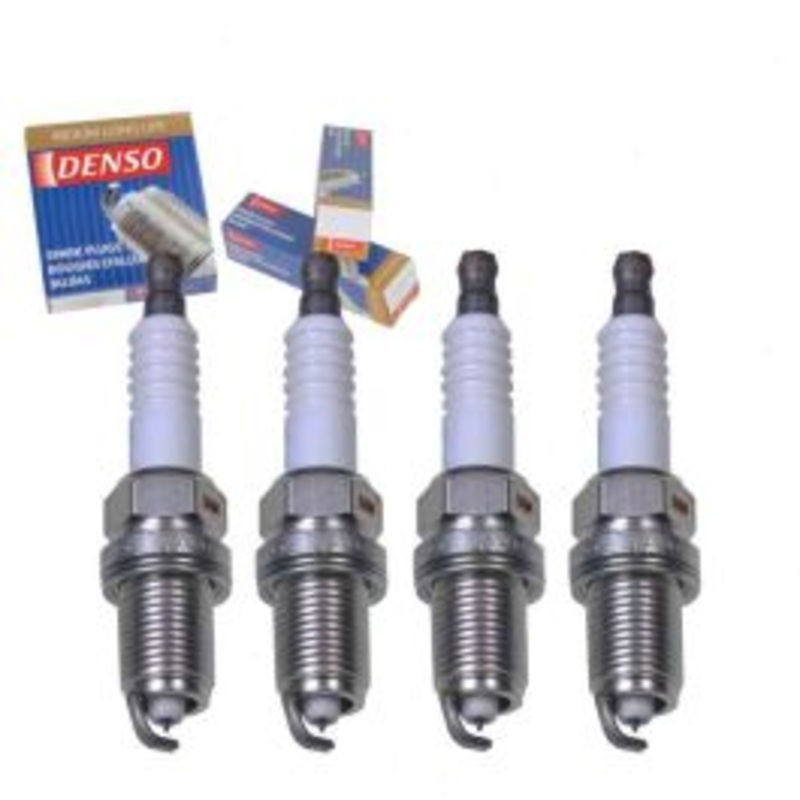 4 pc DENSO Iridium Long Life Spark Plugs for 2000-2008 Toyota Corolla 1.8L L4