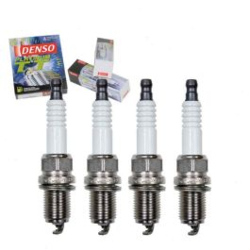 4 pc DENSO Platinum TT Spark Plugs for 1990-1992 Volkswagen Golf 2.0L L4
