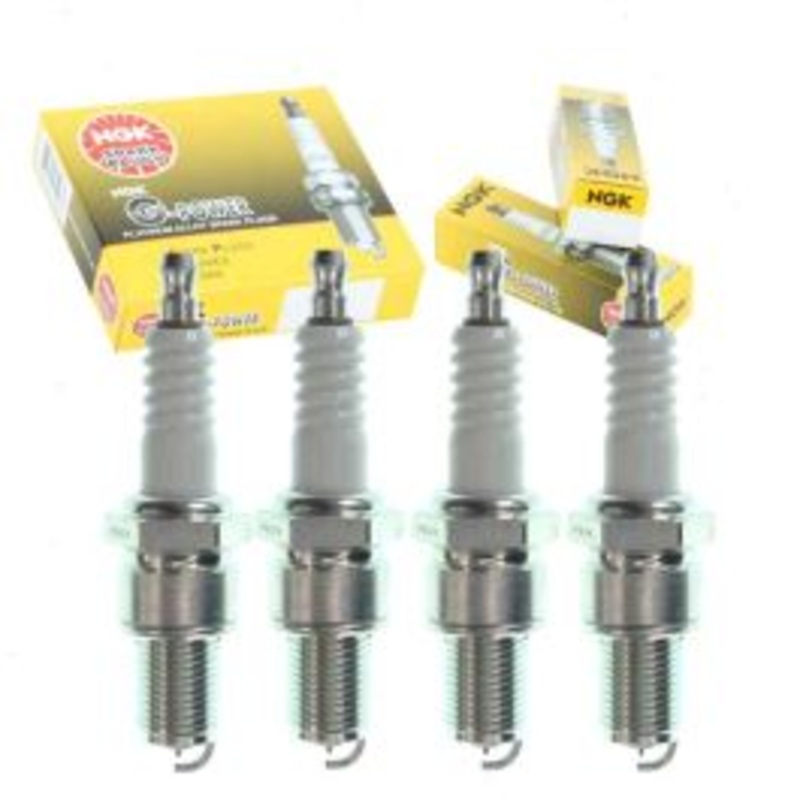 4 pc NGK G-Power Spark Plugs for 1984-1987 Plymouth Voyager 2.6L L4