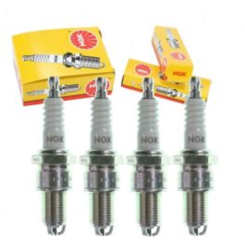 4 pc NGK Standard Spark Plugs for 1984-1992 Volkswagen Jetta 1.8L L4