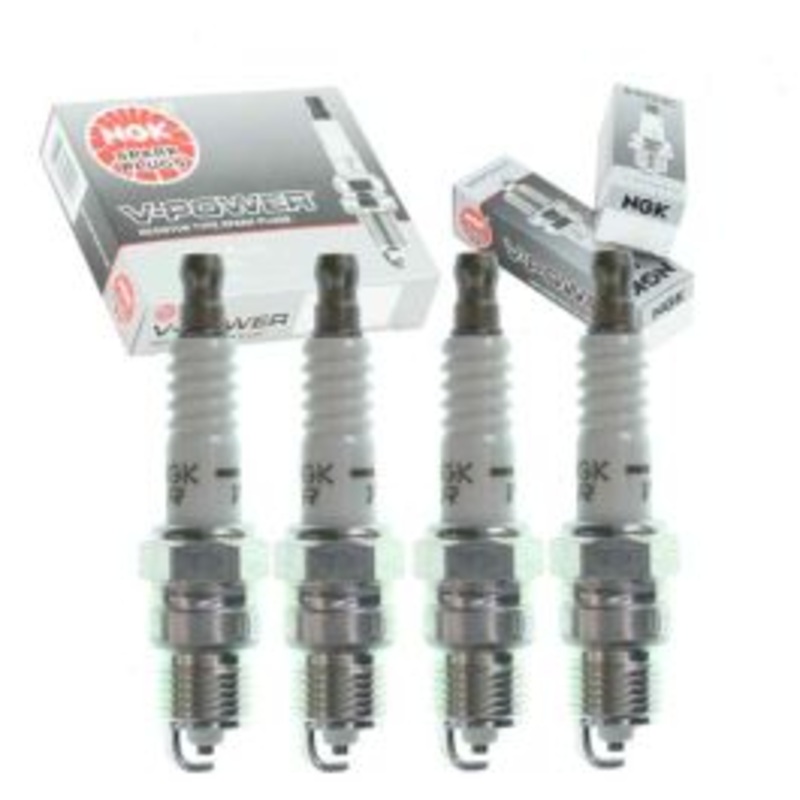 4 pc NGK V-Power Spark Plugs for 1983-1984 GMC S15 Jimmy 2.0L L4