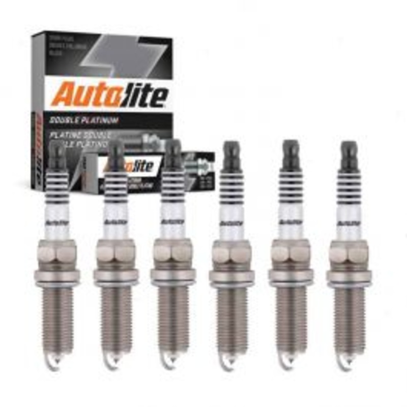 6 pc Autolite Double Platinum APP5701 Spark Plug