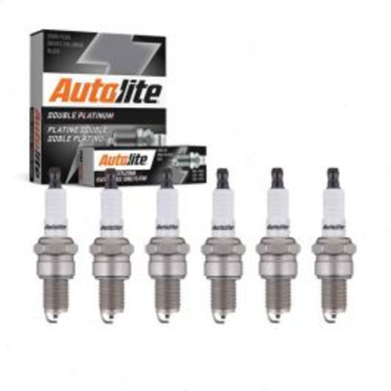 6 pc Autolite Double Platinum Spark Plug for 1967 Triumph GT6 2.0L L6