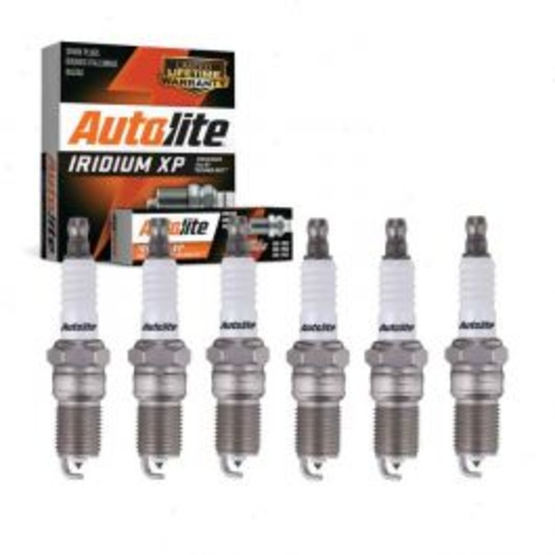 6 pc Autolite Iridium XP Spark Plug for 1989 Pontiac Firebird 3.8L V6