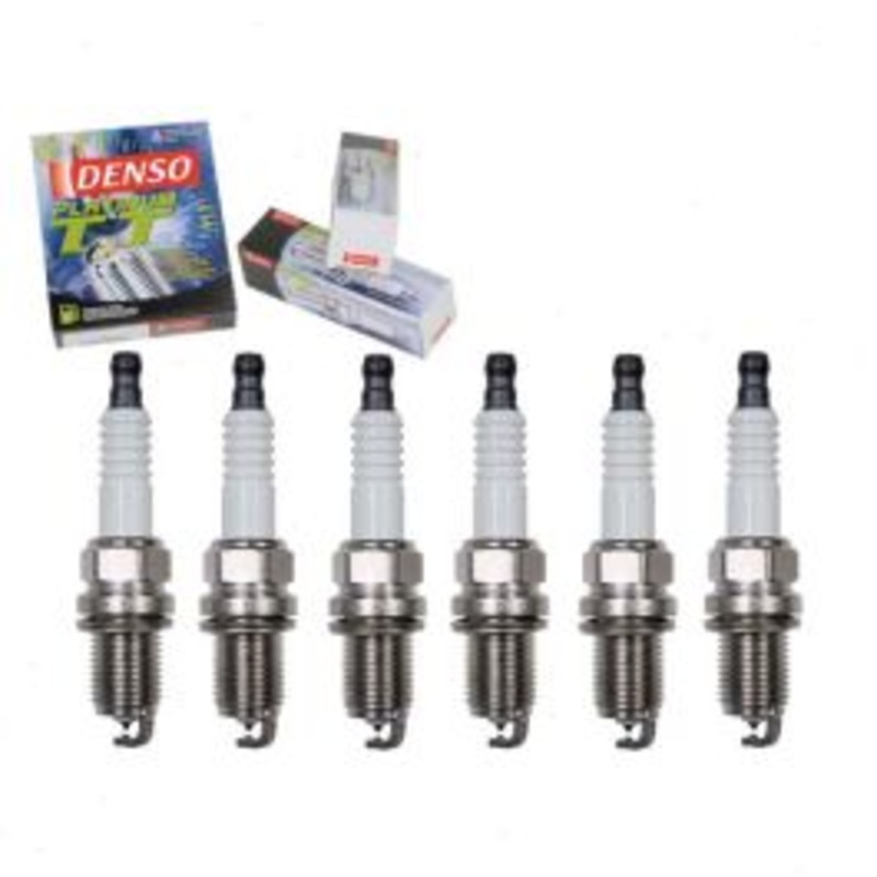 6 pc DENSO Platinum TT Spark Plugs for 1994-1998 Audi Cabriolet 2.8L V6