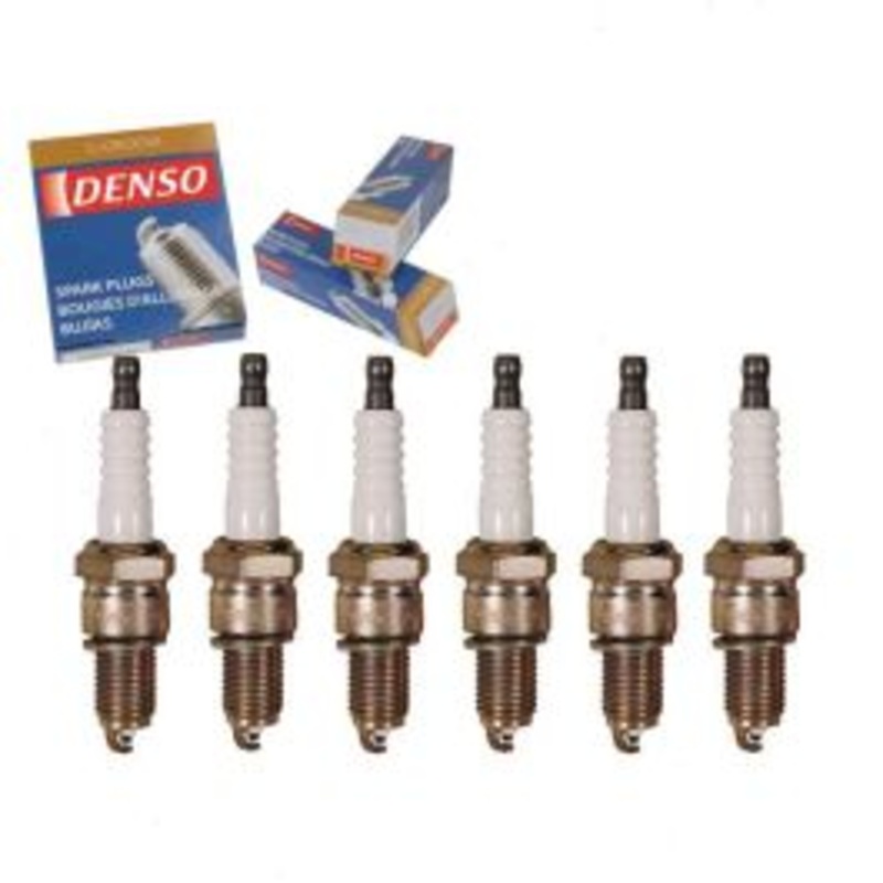 6 pc DENSO Standard U-Groove Spark Plugs for 1964-1966 American Motors Classic 3.3L 3.8L L6