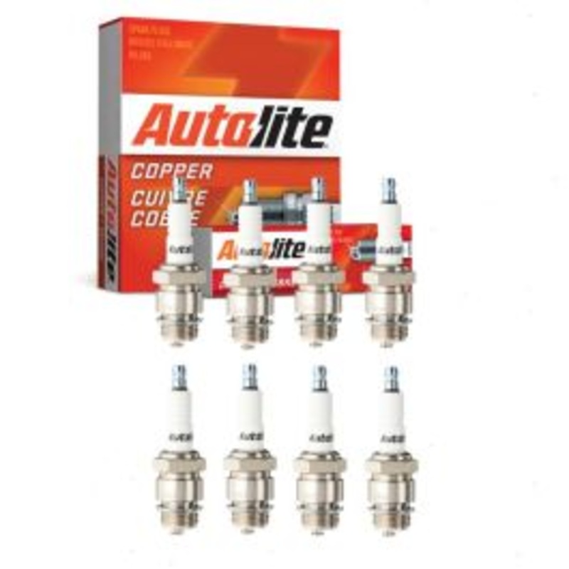 8 pc Autolite Copper Core Spark Plugs for 1933 Hudson Pacemaker Major 4.2L L8
