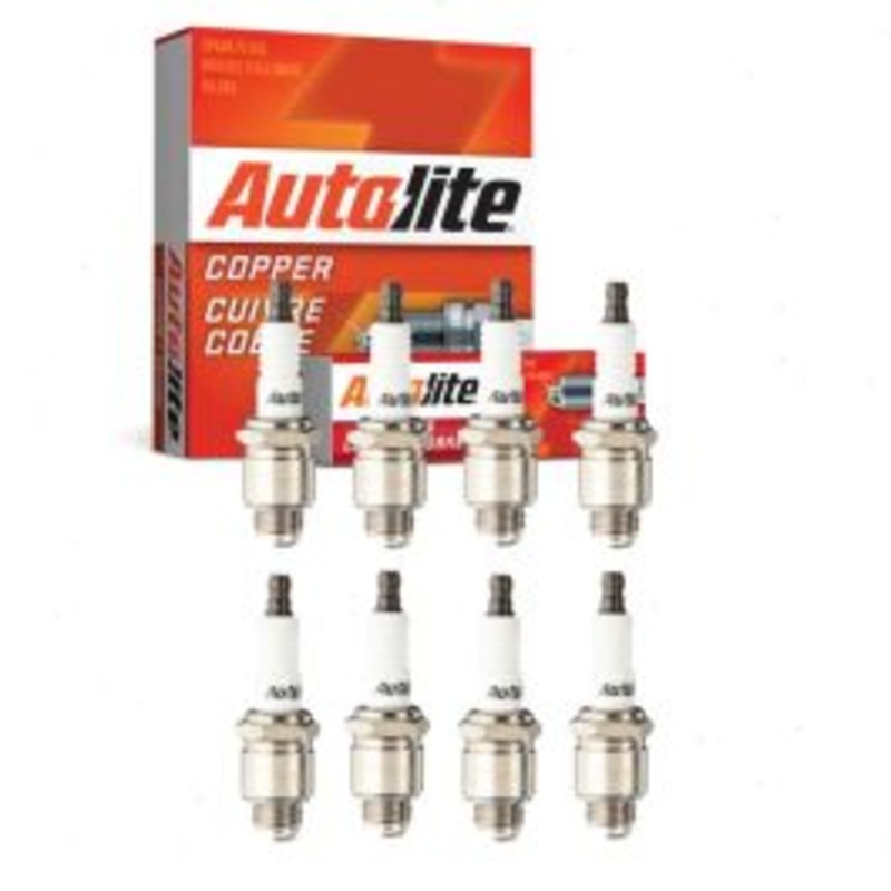8 pc Autolite Copper Core Spark Plugs for 1942 Hudson Commodore Series 24 4.2L L8