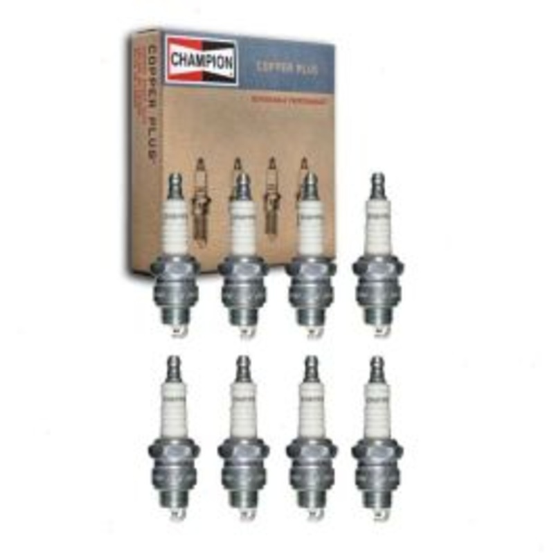 8 pc Champion Copper Plus Spark Plugs for 1959-1966 Buick Electra 6.6L 7.0L V8