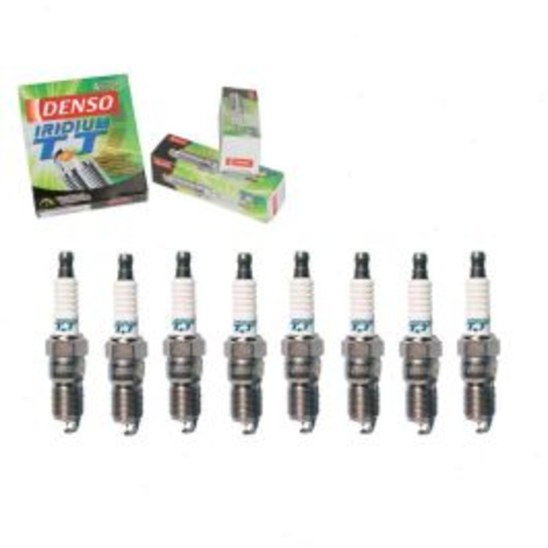 8 pc DENSO Iridium TT Spark Plugs for 2007-2016 GMC Sierra 3500 HD 6.0L V8