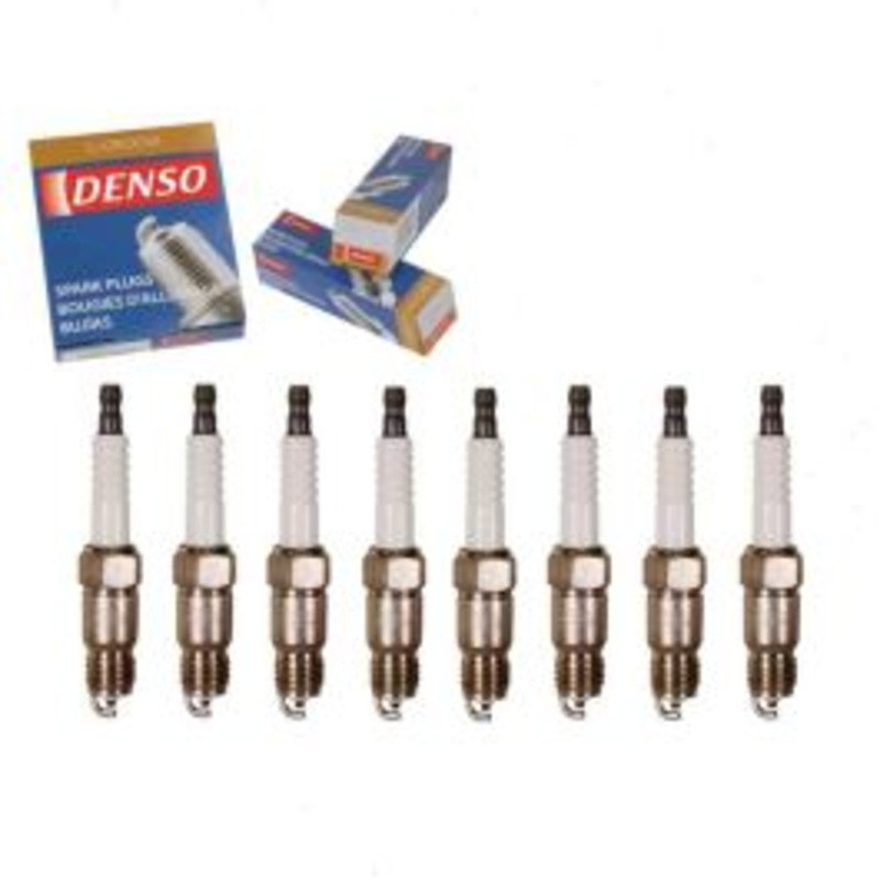 8 pc DENSO Standard U-Groove Spark Plugs for 1987-1991 GMC V3500 5.7L 7.4L V8
