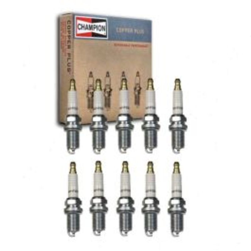 10 pc Champion Copper Plus 946 QC12YC Spark Plugs