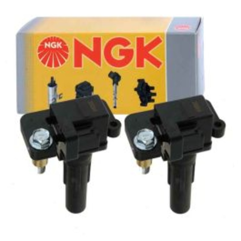 2 pc NGK 48683 U5057 Ignition Coils