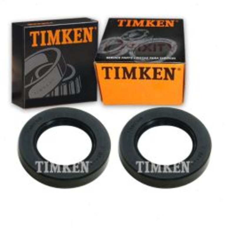 2 pc Timken Front Engine Camshaft Seals for 1997-2009 Audi A4 Quattro 1.8L 2.0L 2.8L L4 V6