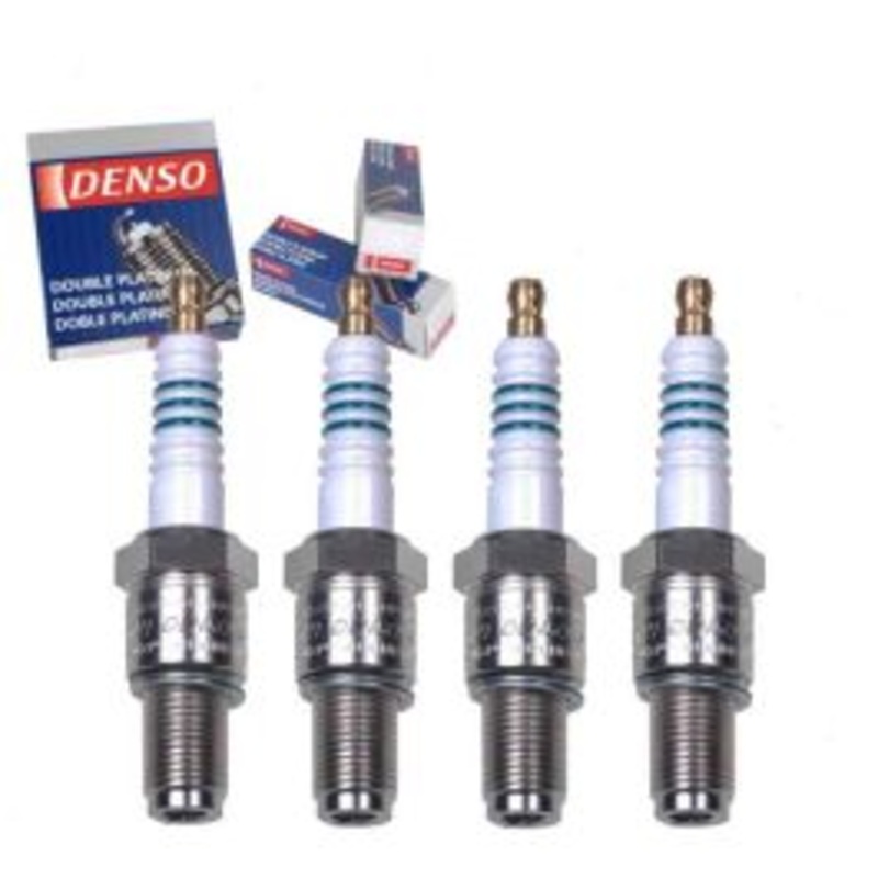 4 pc DENSO Double Platinum Spark Plugs for 2011-2013 Audi A3 Quattro 2.0L L4