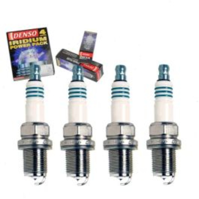 4 pc DENSO Iridium Power Spark Plugs for 1989-1990 Eagle Summit 1.6L L4