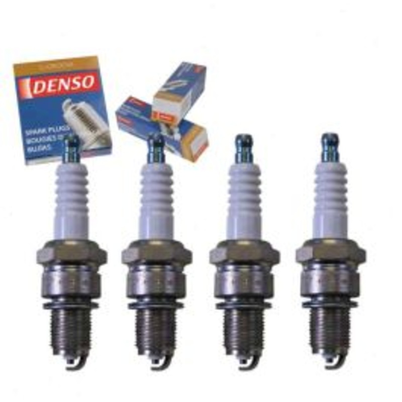 4 pc DENSO Standard U-Groove Spark Plugs for 1989-1993 Suzuki Swift 1.3L L4