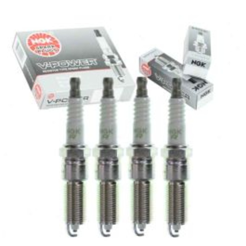 4 pc NGK V-Power Spark Plugs for 2002-2005 Jeep Liberty 2.4L L4