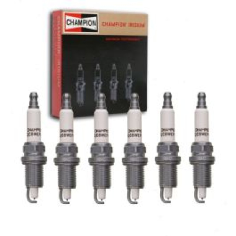 6 pc Champion Iridium 9810 Spark Plugs