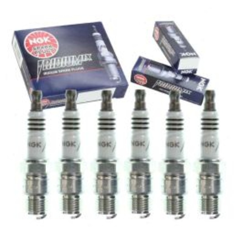 6 pc NGK Iridium IX Spark Plugs for 1970-1974 Chevrolet C30 Pickup 4.1L 4.8L L6