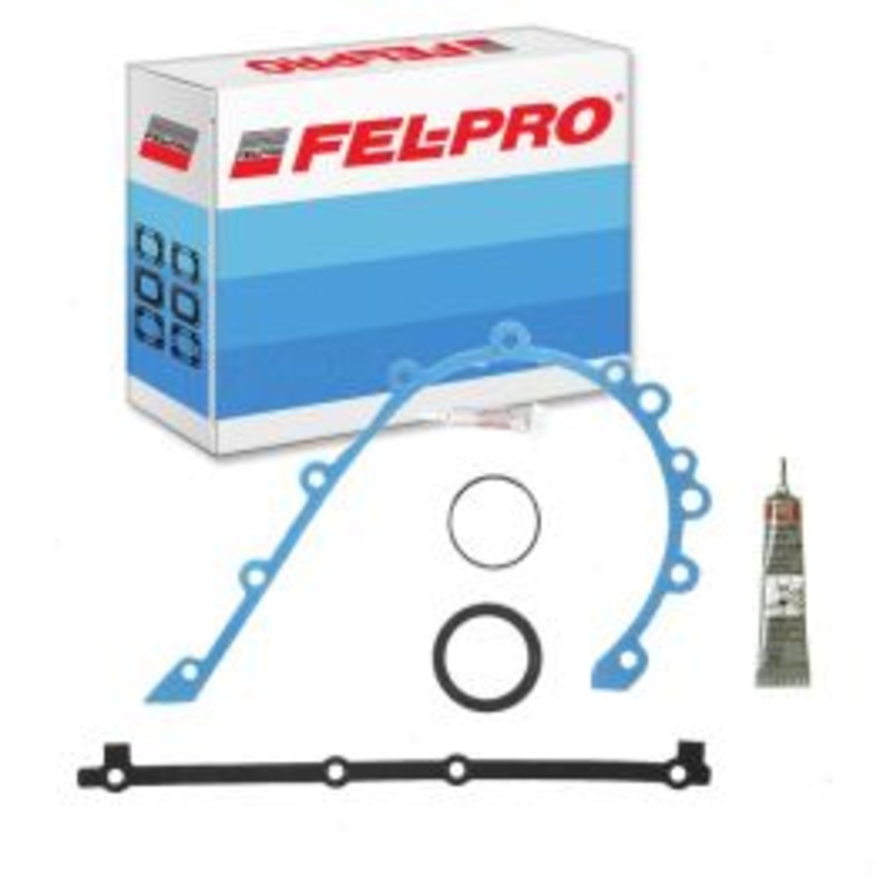 Fel-Pro Engine Timing Cover Gasket Set for 1969 International M800 Navy 3.8L L6