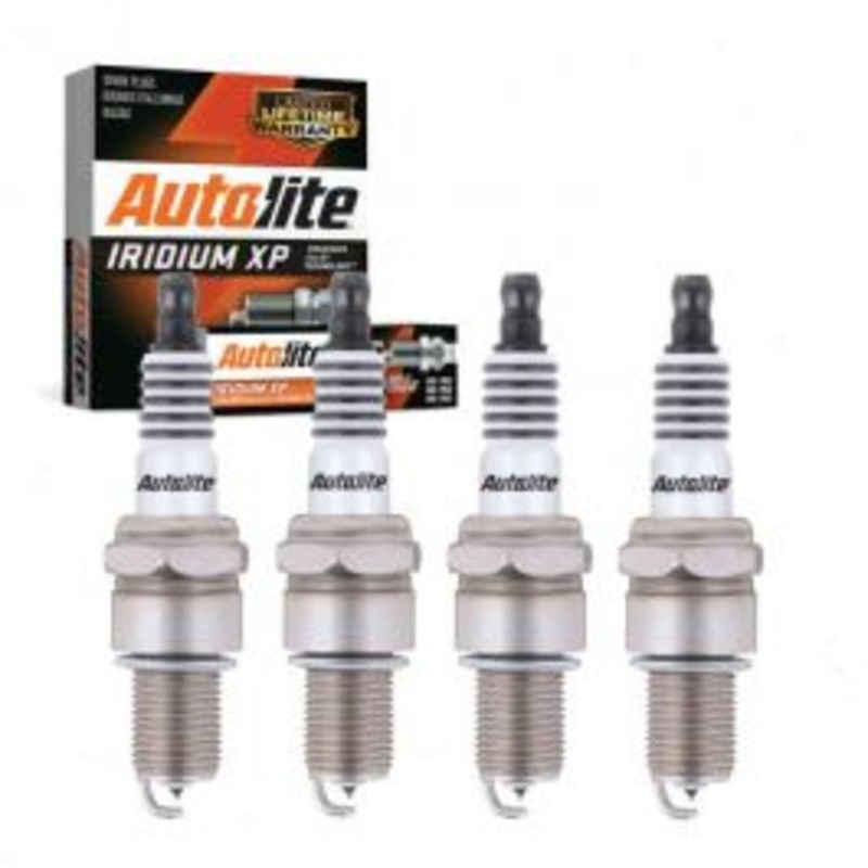 4 pc Autolite Iridium XP Spark Plug for 1965-1968 Toyota Stout 1.9L L4