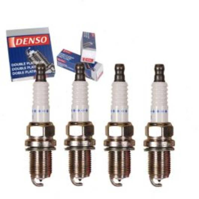 4 pc DENSO Double Platinum Spark Plugs for 1992-1994 Mitsubishi Expo LRV 1.8L L4