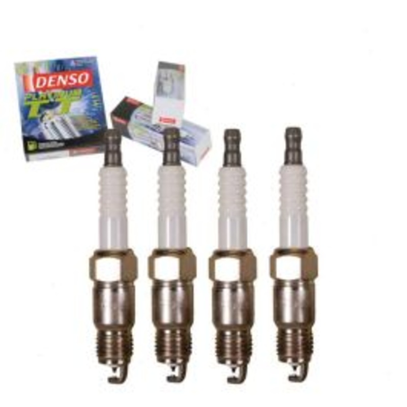 4 pc DENSO Platinum TT Spark Plugs for 1983-1988 Chevrolet S10 Blazer 2.0L 2.5L L4