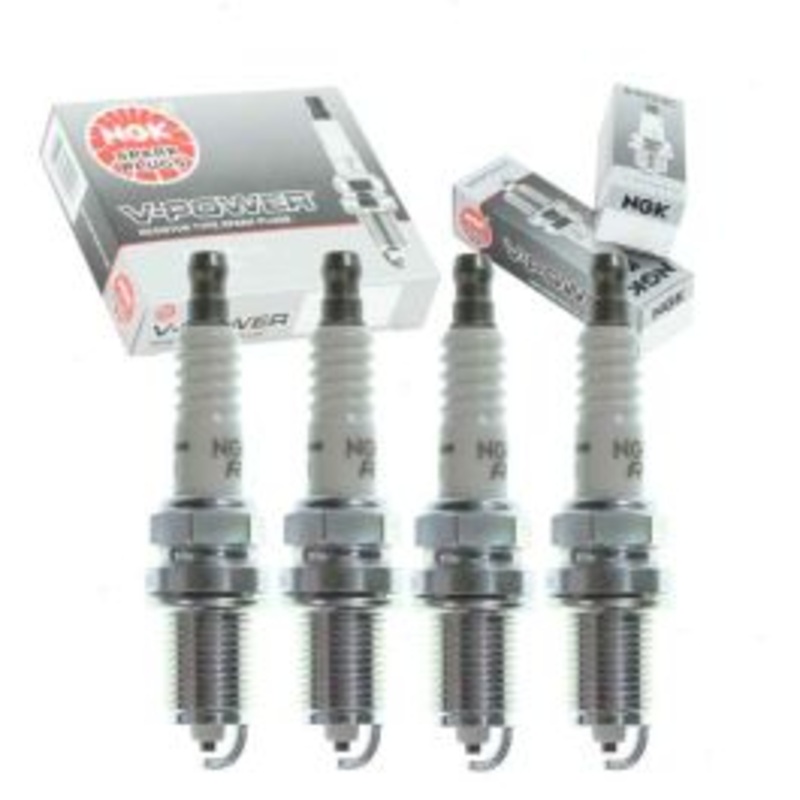 4 pc NGK V-Power Spark Plugs for 1992-1994 Oldsmobile Achieva 2.3L L4