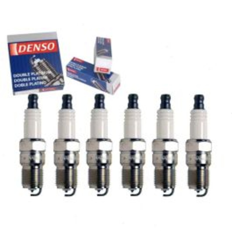 6 pc DENSO Double Platinum Spark Plugs for 1988-1992 Oldsmobile Toronado 3.8L V6