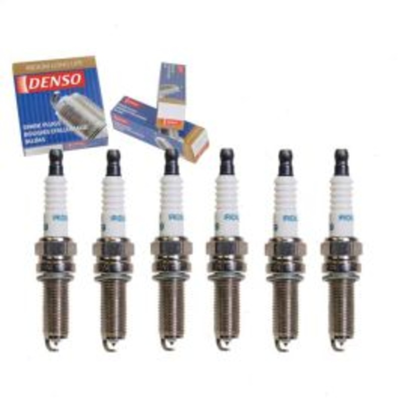 6 pc DENSO Iridium Long Life Spark Plugs for 2004 Isuzu Rodeo 3.5L V6