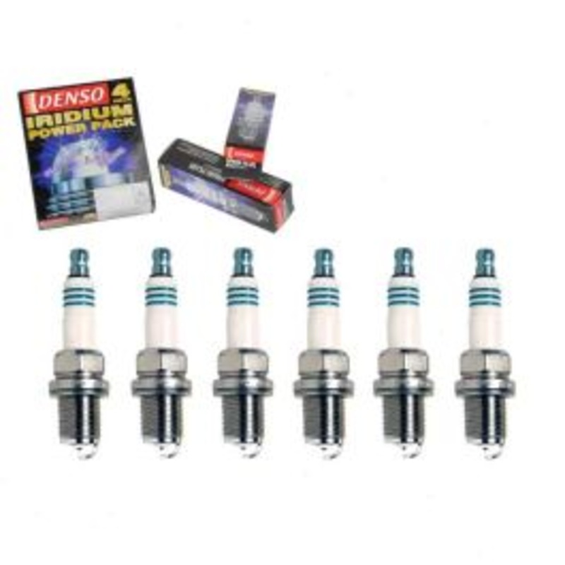 6 pc DENSO Iridium Power Spark Plugs for 1987-1988 Nissan 200SX 3.0L V6