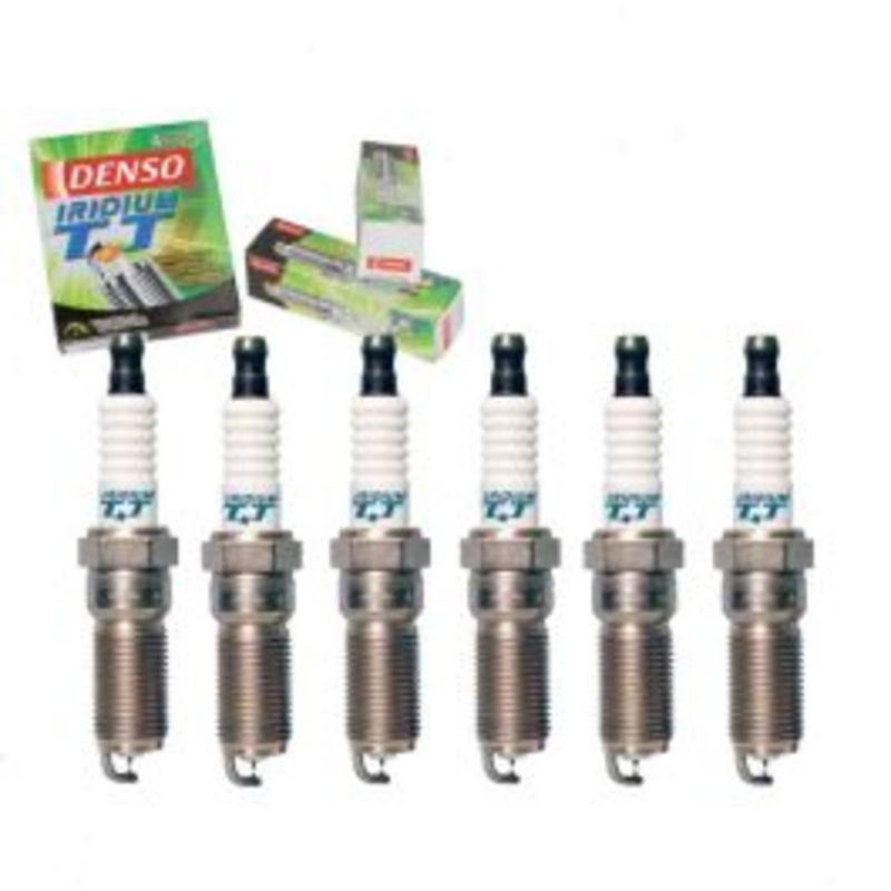 6 pc DENSO Iridium TT Spark Plugs for 2010-2016 Cadillac SRX 3.0L 3.6L V6