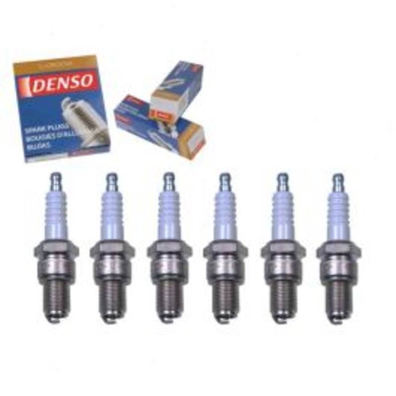 6 pc DENSO Standard U-Groove 4033 W24ESR-U Spark Plugs