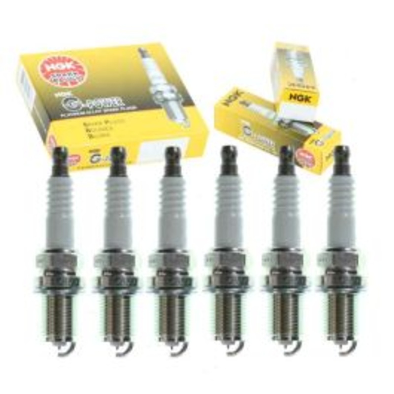 6 pc NGK G-Power Spark Plugs for 1992-1993 Mercedes-Benz 300SE 3.2L L6