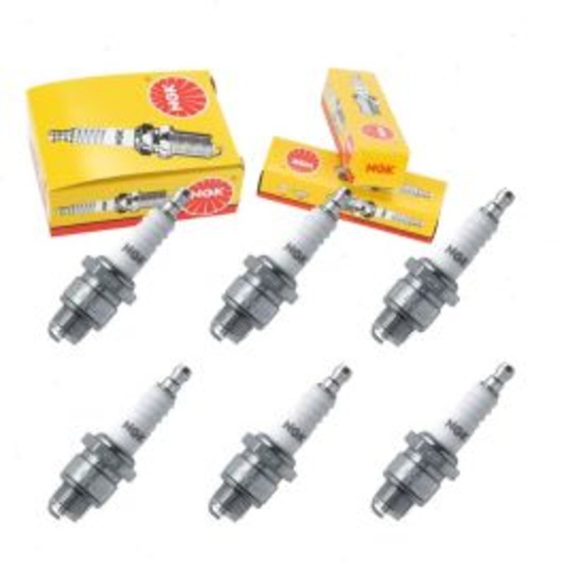 6 pc NGK Standard Spark Plugs for 1961-1962 American Motors Super Six 3.2L L6