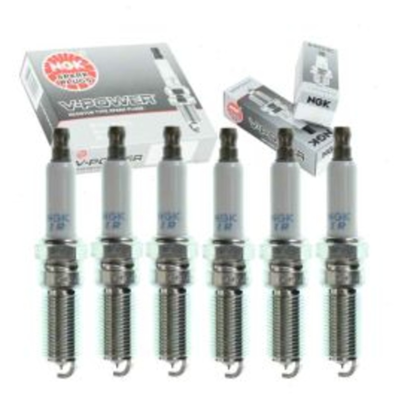 6 pc NGK V-Power Spark Plugs for 2005-2008 Dodge Magnum 2.7L V6