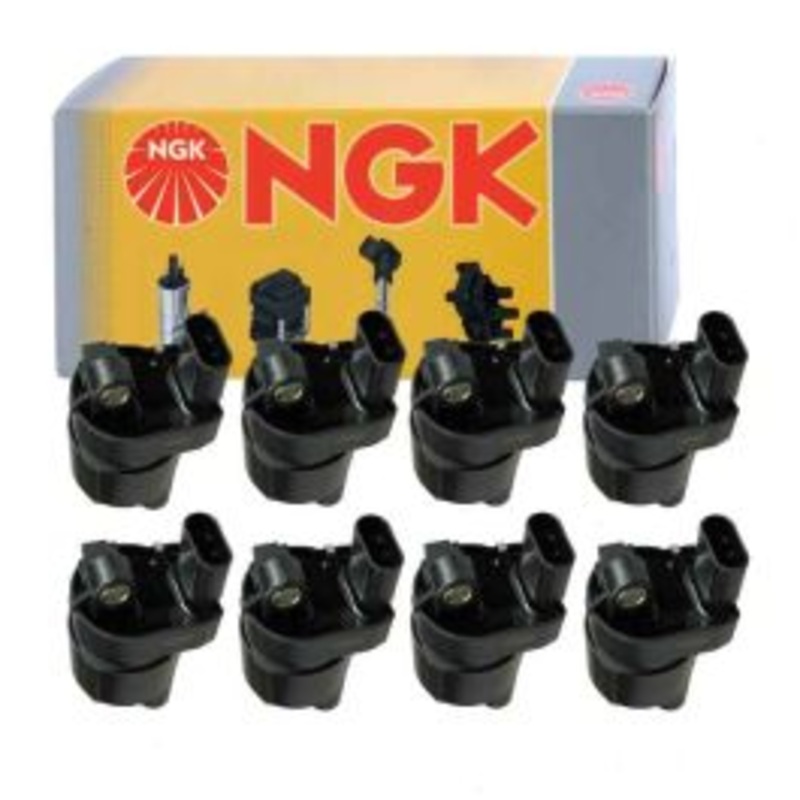 8 pc NGK Ignition Coils for 2005-2009 Saab 9-7x 5.3L 6.0L V8