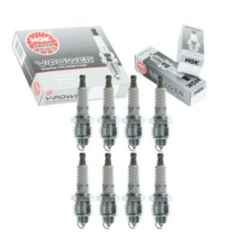 8 pc NGK V-Power Spark Plugs for 1964-1969 Oldsmobile Cutlass 5.4L 6.6L V8